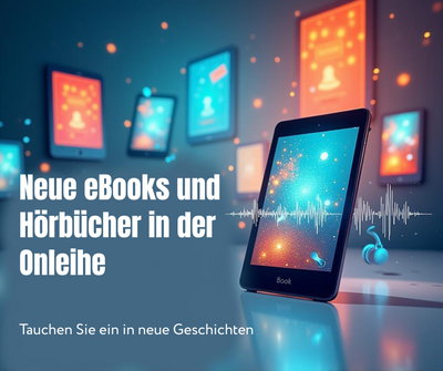 Themenbild zu „Neue Titel in der Onleihe“ (bücherei, 2025-10-24).