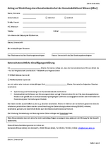 PDF Dokument: Antrag auf Einrichtung eines Benutzerkontos