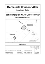 Begründung PDF-Datei Bebauungsplan Meißendorf Wiesenweg - Begründung