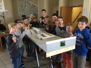 Der Nachwuchs aus der Winser Oberschul-AG