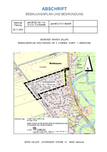 Plan mit Begründung