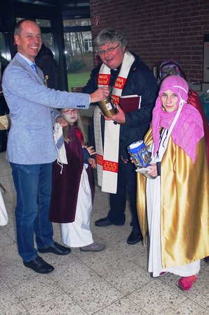 Sternensinger im Kreishaus Celle Sternensinger im Kreishaus Celle