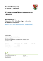 Entwurf - Begründung Teil 1 - Textteil