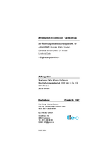 Artenschutzfachbeitrag