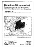 Begründung PDF-Datei Bebauungsplan Stedden Nummer 3 Stedden-Ost - Begründung