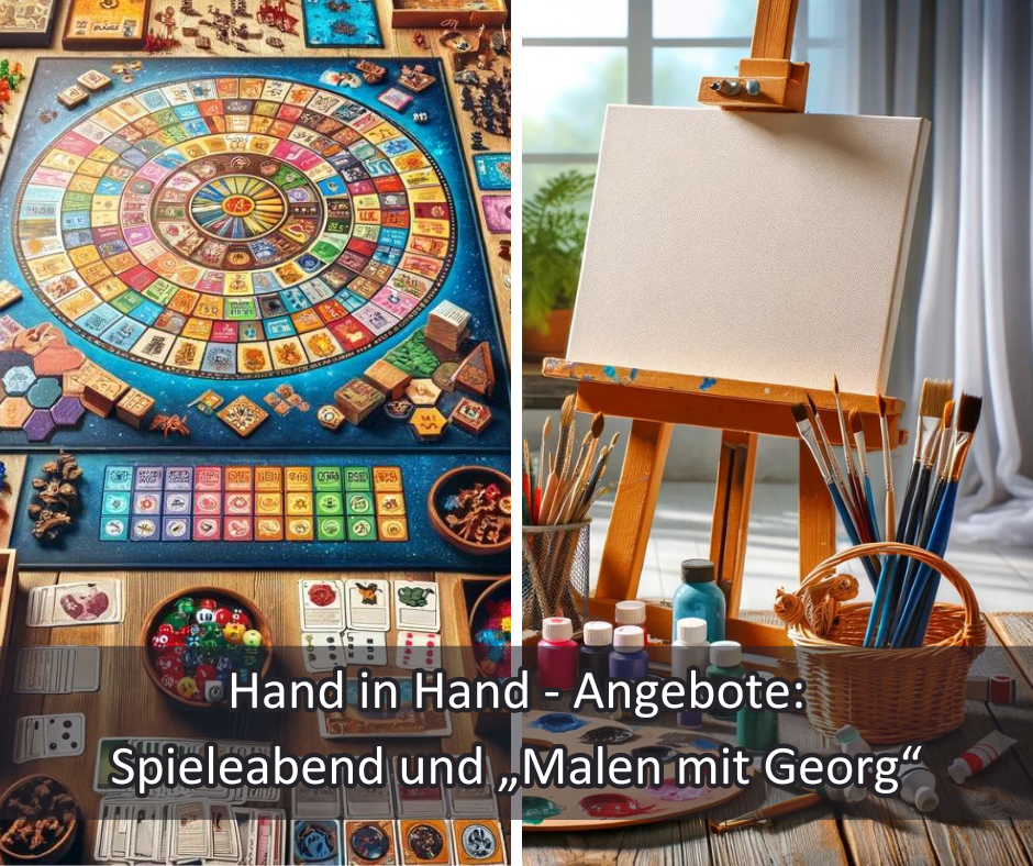 Hand in Hand“: Spieleabend und „Malen mit Georg: Gemeinde Winsen (Aller)